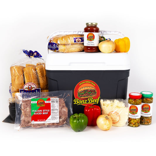 Family Pack Bōnz Beef Bundle – Chicago Italian Beef Kit